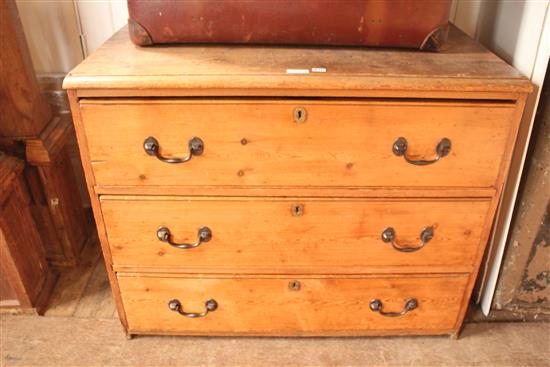 Large pine chest